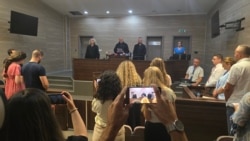 Pamje nga seanca e 28 korrikut që po mbahet në Gjykatën Themelore në Prishtinë.
