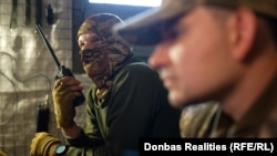 Військові підрозділу дронів-перехоплювачів на Донеччині, жовтень 2025 року