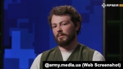 Арцём Грот у часе інтэрвію ўкраінскай вайсковай тэлевізіі, травень 2024 году