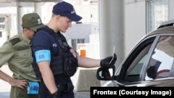 Афіцэры Frontex, архіўнае фота