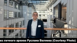 Руслан Валиев в Европарламенте. Март 2026 года