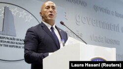 Kryeministri në dorëheqje i Kosovës, Ramush Haradinaj.