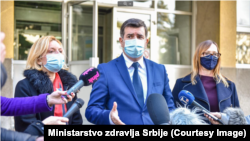 Državni sekretar u Ministarstvu zdravlja Srbije Mirsad Đerlek, 22.12.2020.