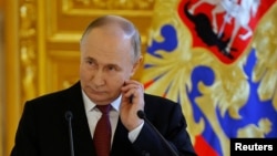 Western leaders say Russian President Vladimir Putin's reelection was not fair or democratic.