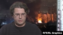 Олег Сухов, последствия российских ударов по Киеву и температура в одной из городских квартир (коллаж)