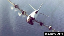 Амэрыканскі самалёт-выведнік EP-3E ARIES II, архіўнае фота