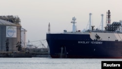 کشتی روسی حامل گاز طبیعی مایع
