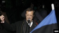 Ілюстрацыйнае фота. Цяперашні кіраўнік Эстоніі Тоомас Хэндрык Ільвэс