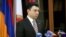 Armenia -- Ruling Republican Party spokesman Eduard Sharmazanov at a press conference in Yerevan, 26Dec2013