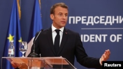 French President Emmanuel Macron