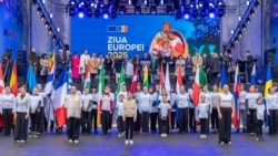 De dimineață – Ziua Victoriei, după-amiază – Ziua Europei. Cum a fost marcat 9 mai la Chișinău 
