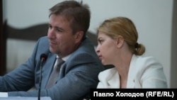 Засідання суду з обрання запобіжного заходу експослу в США Ользі Стефанішиній, Київ, 5 серпня 2026 року