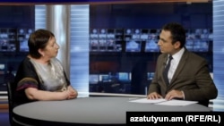 Իրավապաշտպան Ժաննա Ալեքսանյանը «Ազատության» տաղավարում, 2-ը Օգոստոսի, 2016 թ․ 