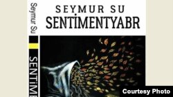 Book cover of "Sentimentyabr" by azeri poet Seymur Su.