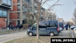 Policijsko vozilo u Novom Sadu, 22. januar 2025. Ilustrativna fotografija