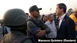 Lideri opozitar, Juan Guaido.