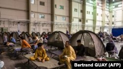 کمپ پناهجویان افغان در امارات متحده عربی 
