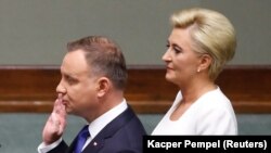 Andrzej Duda polaže zakletvu