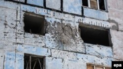 Авдіївка після обстрілу, 3 лютого 2017 року 