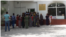 Queues for commonplace items has been common in the capital Ashgabat and around the country. 