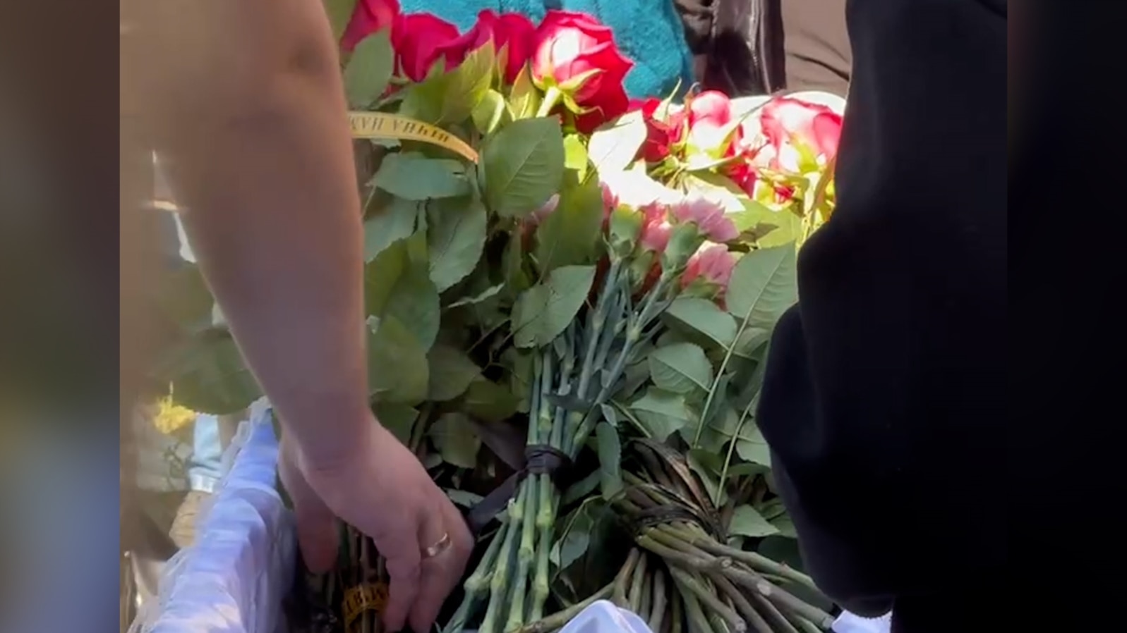 Mourners Honor Ukrainian Mother Killed While Protecting Her Child2 GRAB
