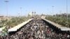 Shi'as at the Imam Husayn shrine in Karbala on March 7