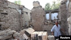 Урната куќа по немирите во Ош