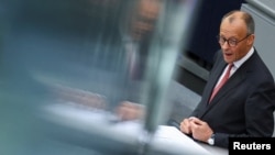 Friedrich Merz në parlamentin gjerman.