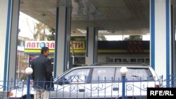 A gas station in Dushanbe (file photo)