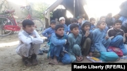 Afghanistan children at school.