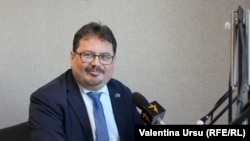 Peter Michalko, ambasadorul UE la Chișinău, în studioul Europei Libere, 10 februarie 2021.