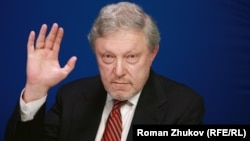 Григорий Явлинский, председатель политического комитета российской партии «Яблоко»