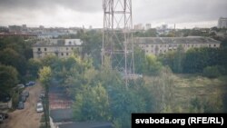 Вежа-«глушылка» на Залатой Горцы