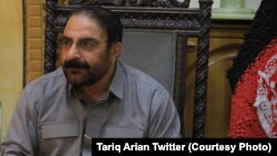 د افغانستان د کورنیو چارو سرپرست وزیر عبدالستار میرزکوال هلمند کې د یوې غونډې پر مهال