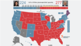 USA - Presidential election, current results, 06Nov,2024