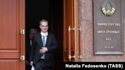 Кіраўнік прадстаўніцтва Эўразьвязу ў Беларусі Дырк Шубэль 