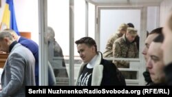 Надія Савченко в Шевченківському суді Києва, 23 березня 2018 року