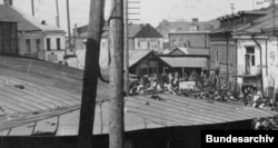 Паўночны кут Нізкага рынку, 1918 год