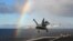 An F/A-18E Super Hornet launches from the U.S. Navy aircraft carrier USS Harry S. Truman in support of Exercise Trident Juncture 18 in the Norwegian Sea, October 25, 2018. File photo