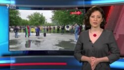 Bir qrup azərbaycanlı fəal Bundestaqın önündə etiraz aksiyası keçirib