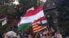 Попри протести МЗС України, у Будапешті провели акцію «Самовизначення для Закарпаття»