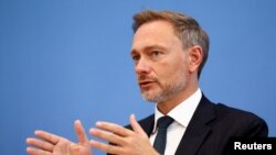 Ministrul german de Finanțe, Christian Lindner, este la prima vizită în Ucraina de la începutul războiului.