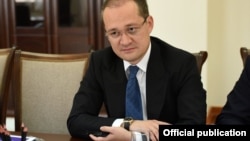 Komil Allamjonov, the head of Uzbekistan's Information and Mass Communication Agency 