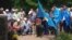Crimean Tatars gathered in Simferopol on May 18 to commemorate the victims of the deportation.