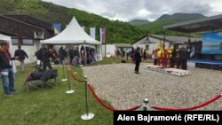 Polaganje kamen temeljca za gradnju hidroelektrane Buk -Bijela, 17, maj 2021.