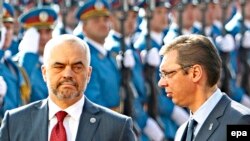 Edi Rama i Aleksandar Vučić