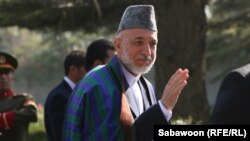 حامد کرزی رییس جمهور افغانستان 