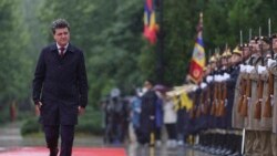 Președintele Nicușor Dan la ceremonia de învestire de la Palatul Cotroceni
