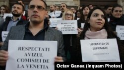 Protest al magistraților din martie 2019