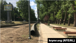 Строительство нового водопровода в Симферополе